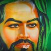  کتیبه تمثال امام حسین (ع)